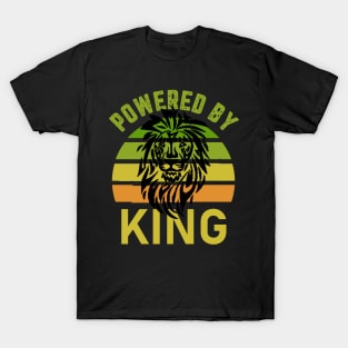 Powered by king T-Shirt